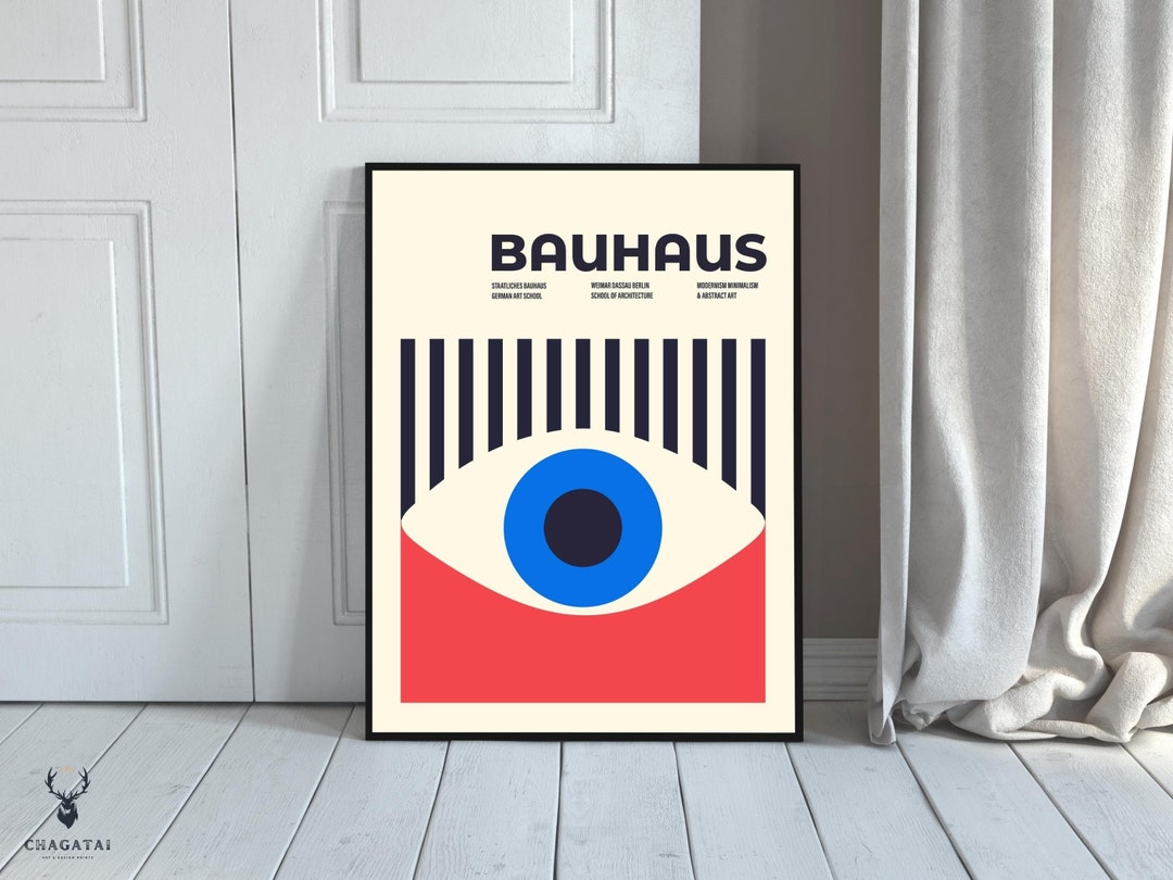 Bauhaus Art Poster Print Furniture Wall Art Bauhaus Print Best Mothers ...