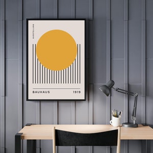 Bauhaus Print Art Vintage Home Decor Printable Bauhaus Poster Best ...