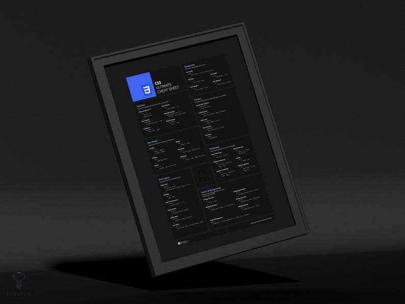 Web design workspace CSS decor