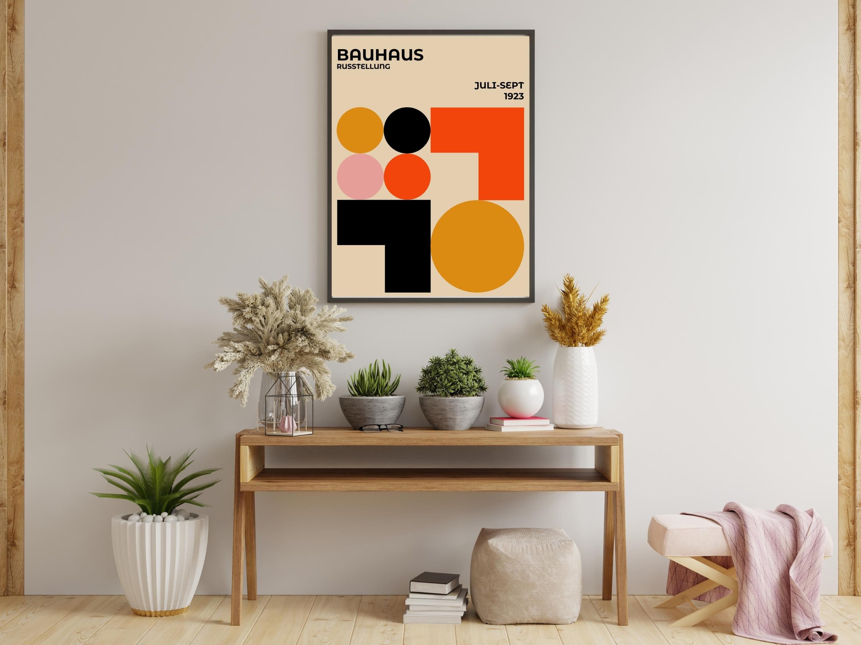 Bauhaus Art Printable Home Decor Geometric Bauhaus Poster Print Bauhaus ...