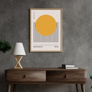 Bauhaus Print Art Vintage Home Decor Printable Bauhaus Poster Best ...