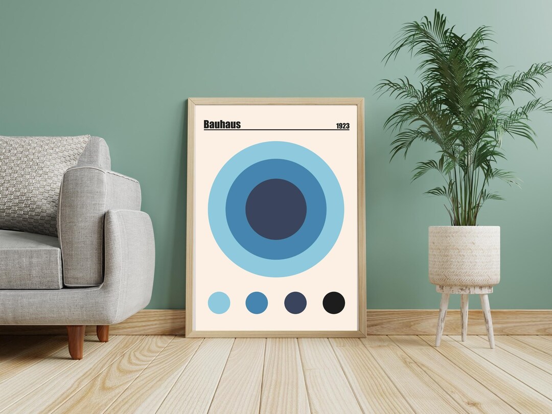 Bauhaus Art Digital Download Poster Mothers Day Gift for Her Bauhaus ...