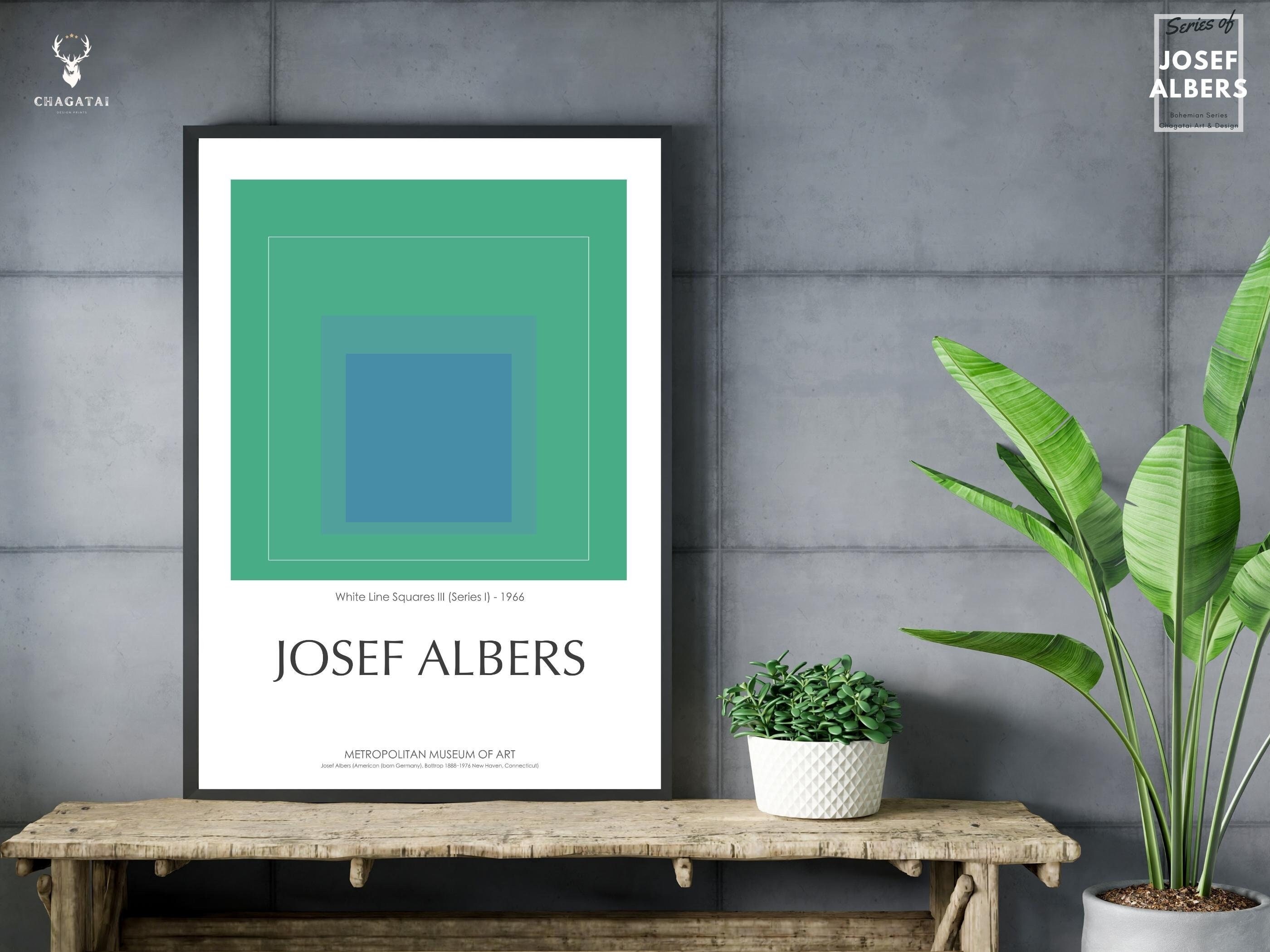 Vintage 1960 Josef Albers Vintage 1960 Josef Albers