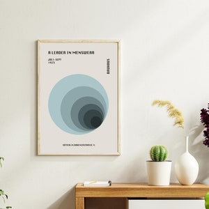 Bauhaus Wall Art Poster Retro Home Decor Bauhaus Art Printable Bohemian ...