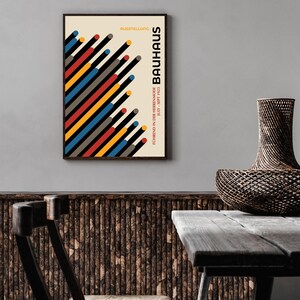 Bauhaus Printable Wall Art Bauhaus Poster Best Mothers Day Gift Poster ...