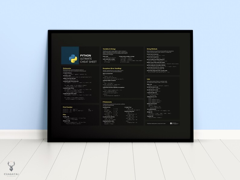 Perfect coding companion for Python learners working on various projects
Enhance your coding skills with this comprehensive and stylish Python guide