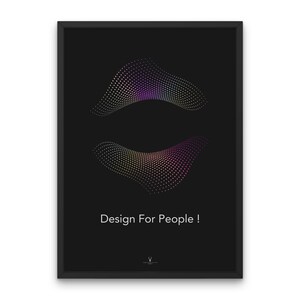 UX Designer Gift Poster Design for People Minimal Poster Helvetica Print Typographic Office Wall Decor UI UX Printable Poster Wall Decor