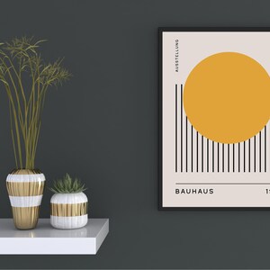 Bauhaus Print Art Vintage Home Decor Printable Bauhaus Poster Best ...