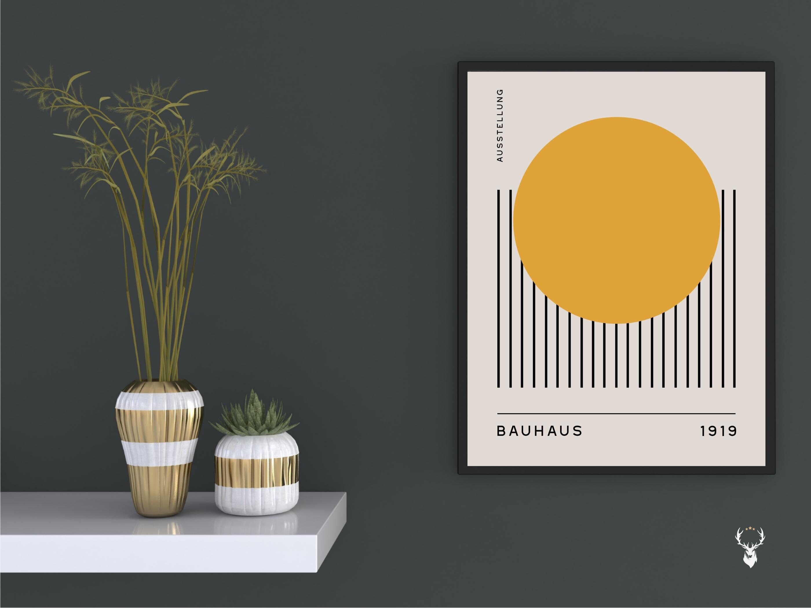 Bauhaus Print Art Vintage Home Decor Printable Bauhaus Poster Best ...