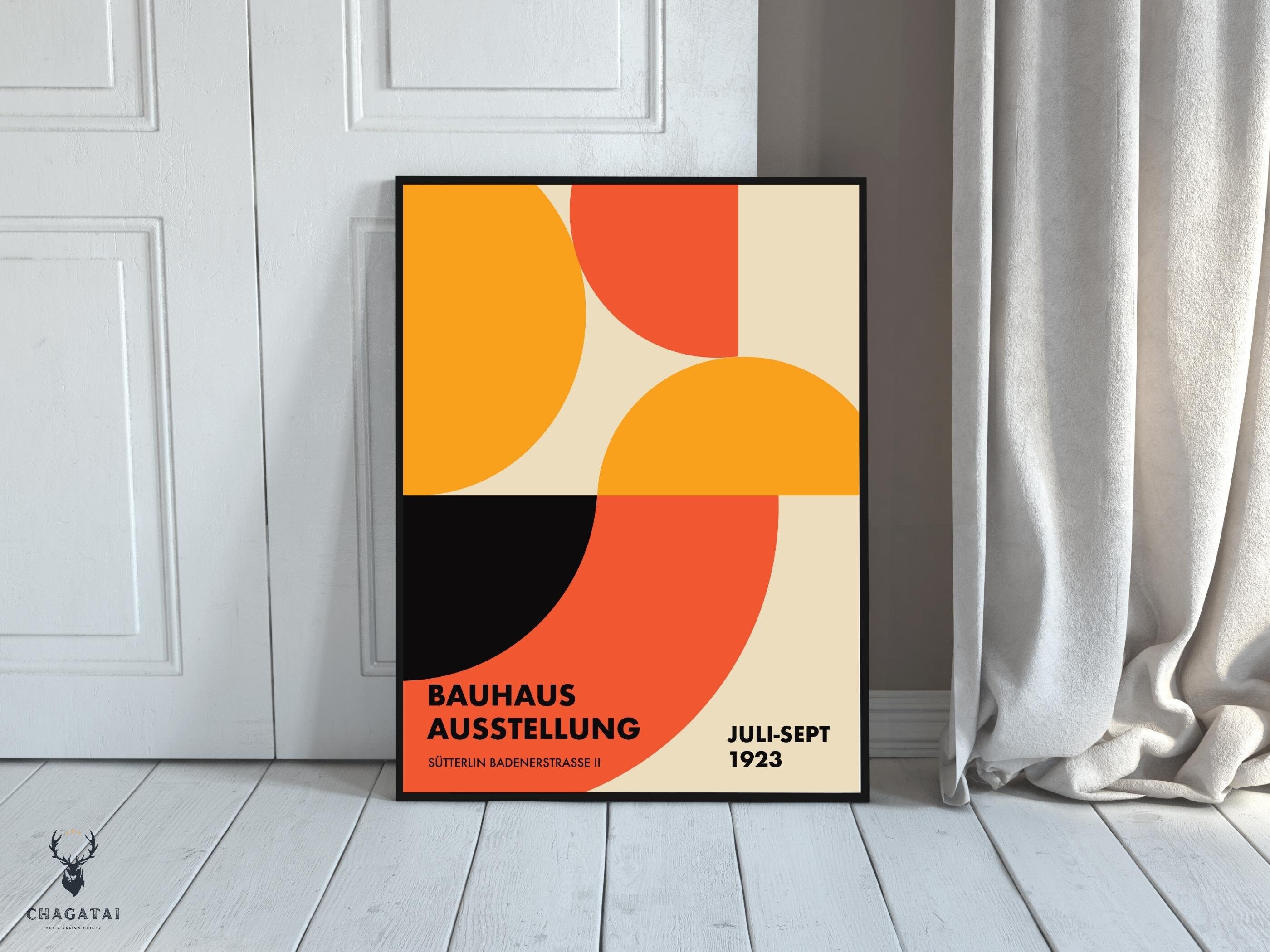 Bauhaus Wall Art Exhibition Poster Mothers Day Gift Bauhaus Print Home ...
