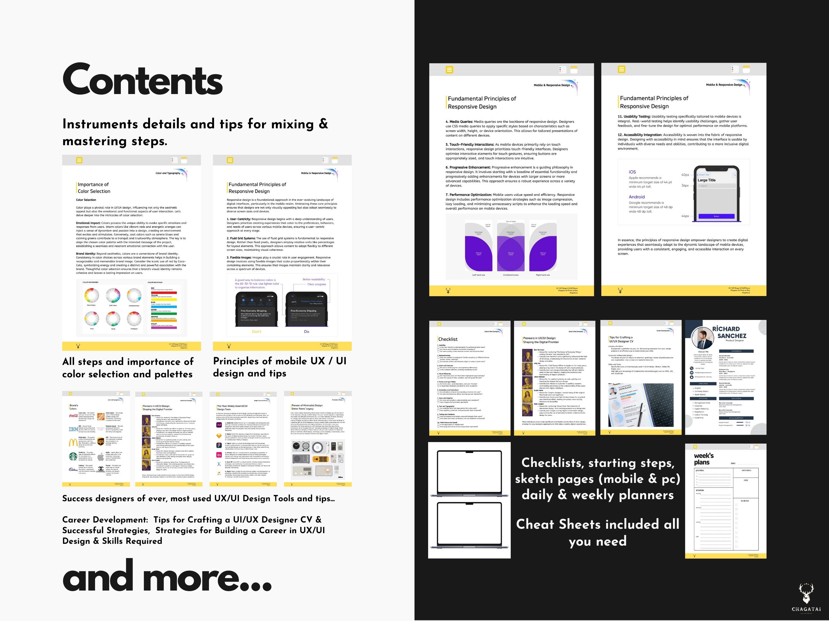 UX/UI Design Mastery Ultimate Guide E-book for Designers UX Design ...