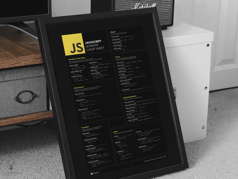 Web developer’s JavaScript decor