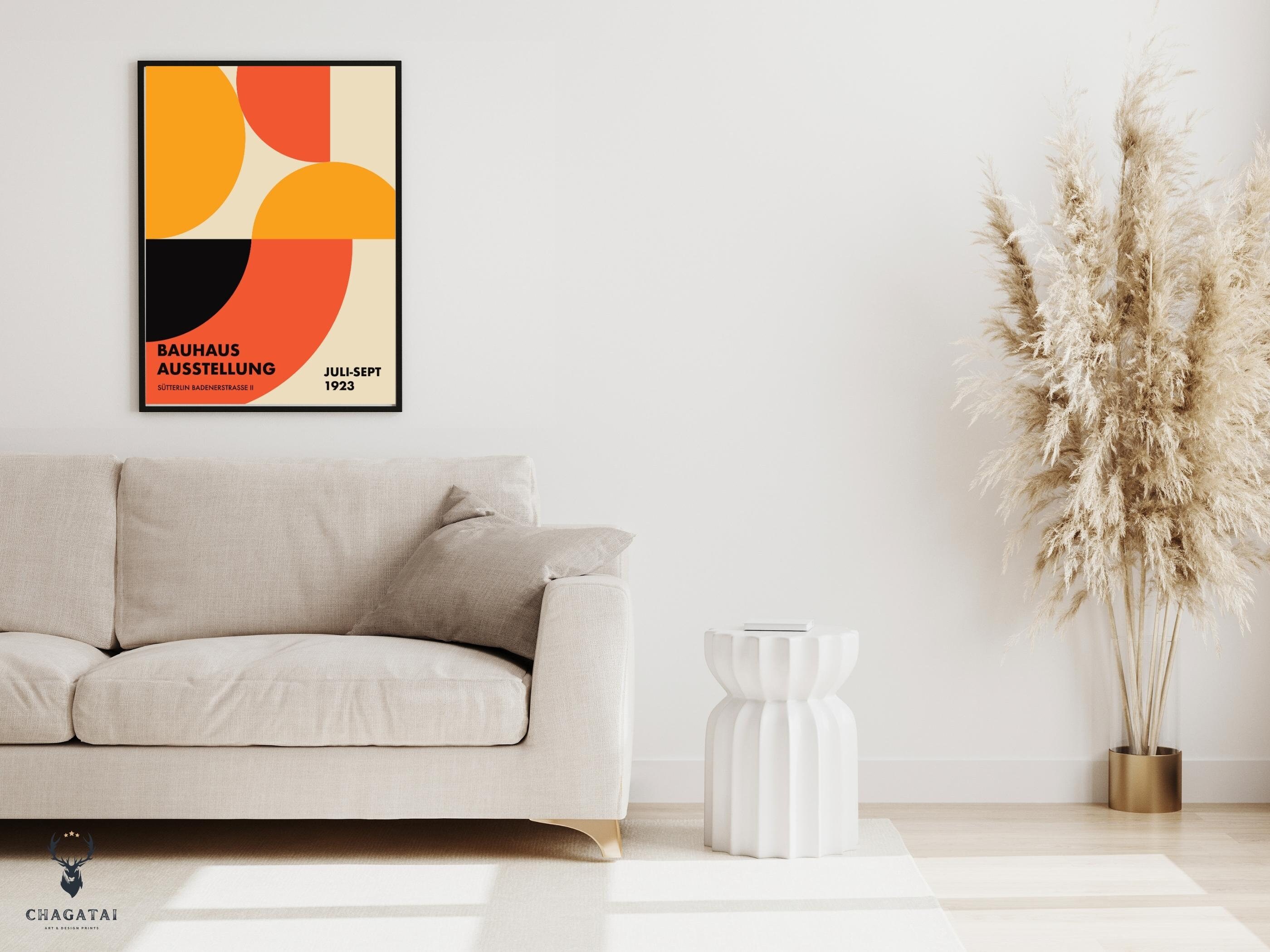 Bauhaus Wall Art Exhibition Poster Mothers Day Gift Bauhaus Print Home ...
