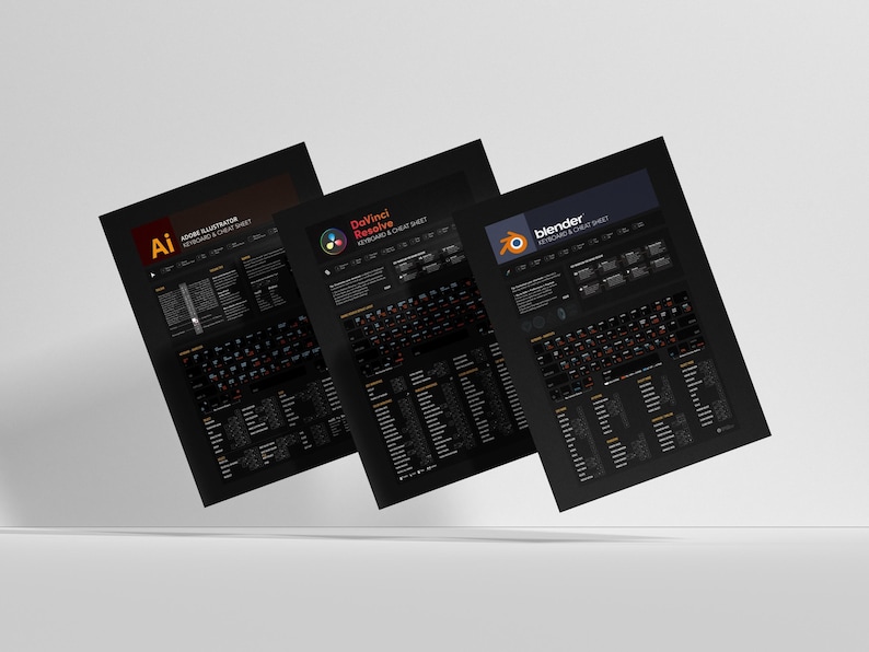 Accelerate your Blender workflow with this practical shortcuts cheat sheet.