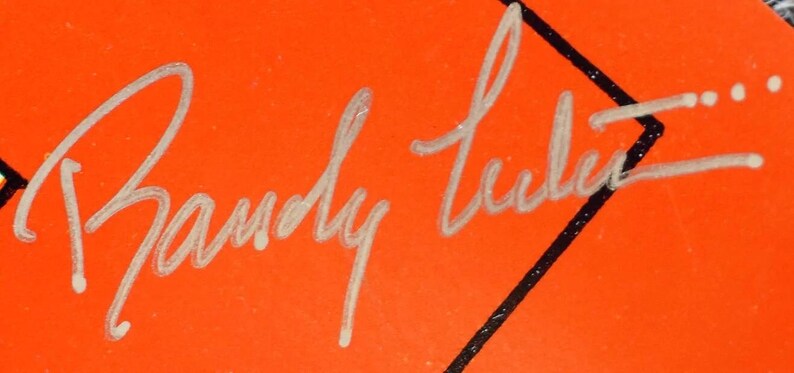 Creedence Clearwater Revival Concert Poster Randy Tuten Signed Fillmore West 1969 image 2