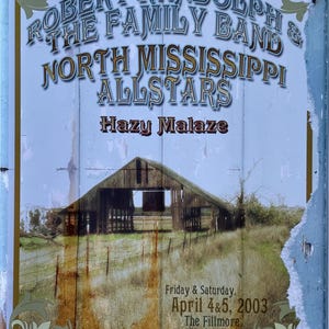 Robert Randolph & The Family Band Concert Poster 2002 F-563 Fillmore