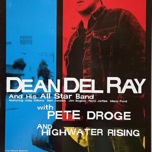 Dean Del Ray Concert Poster 1996