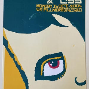 Ladytron-concertposter 2006 F-815 Fillmore