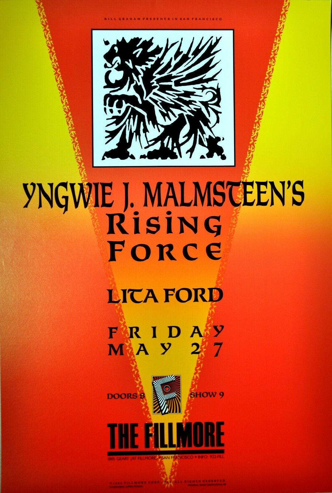 Yngwie Malmsteen Poster - Etsy