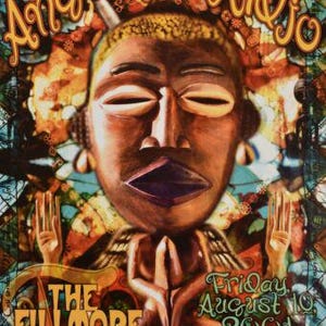 Angelique Kidjo Concert Poster 2001 F-474 Fillmore