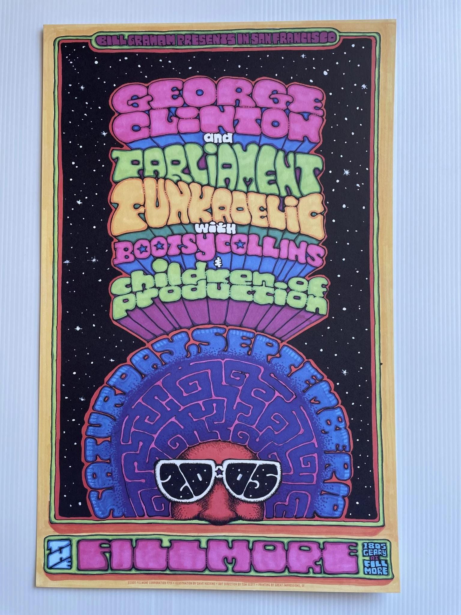 Funkadelic poster - Etsy 日本