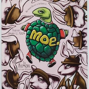 Moe コンサートポスター 2008 F-913 フィルモア