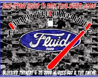 Fluid Concert Poster Lindsey Kuhn