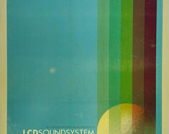 LCD Sound Systems Concert Posters 2010 F-1062 Fillmore