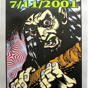 Póster del concierto de Pantera Slayer en Denver 2001