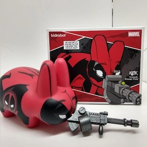 Kidrobot Marvel Labbit Deadpool Kozik Action Figure
