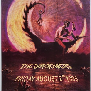 Tragically Hip Concert Poster 1996 F-232 Fillmore