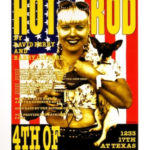 Festa di presentazione del libro Hot Rod a San Francisco nel 1997, Frank Kozik