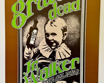 Grateful Dead 1974 Concert Poster: A Day on the Green, Randy Tuten