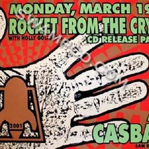 Rocket from the Crypt Poster CD Release Party
