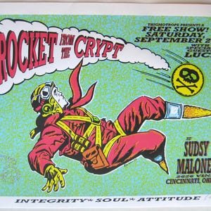 Rocket From The Crypt Concert Poster