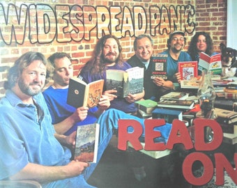 Widespread Panic Poster Read On Vintage poster print - aesthetic music art for home and office wall decor.