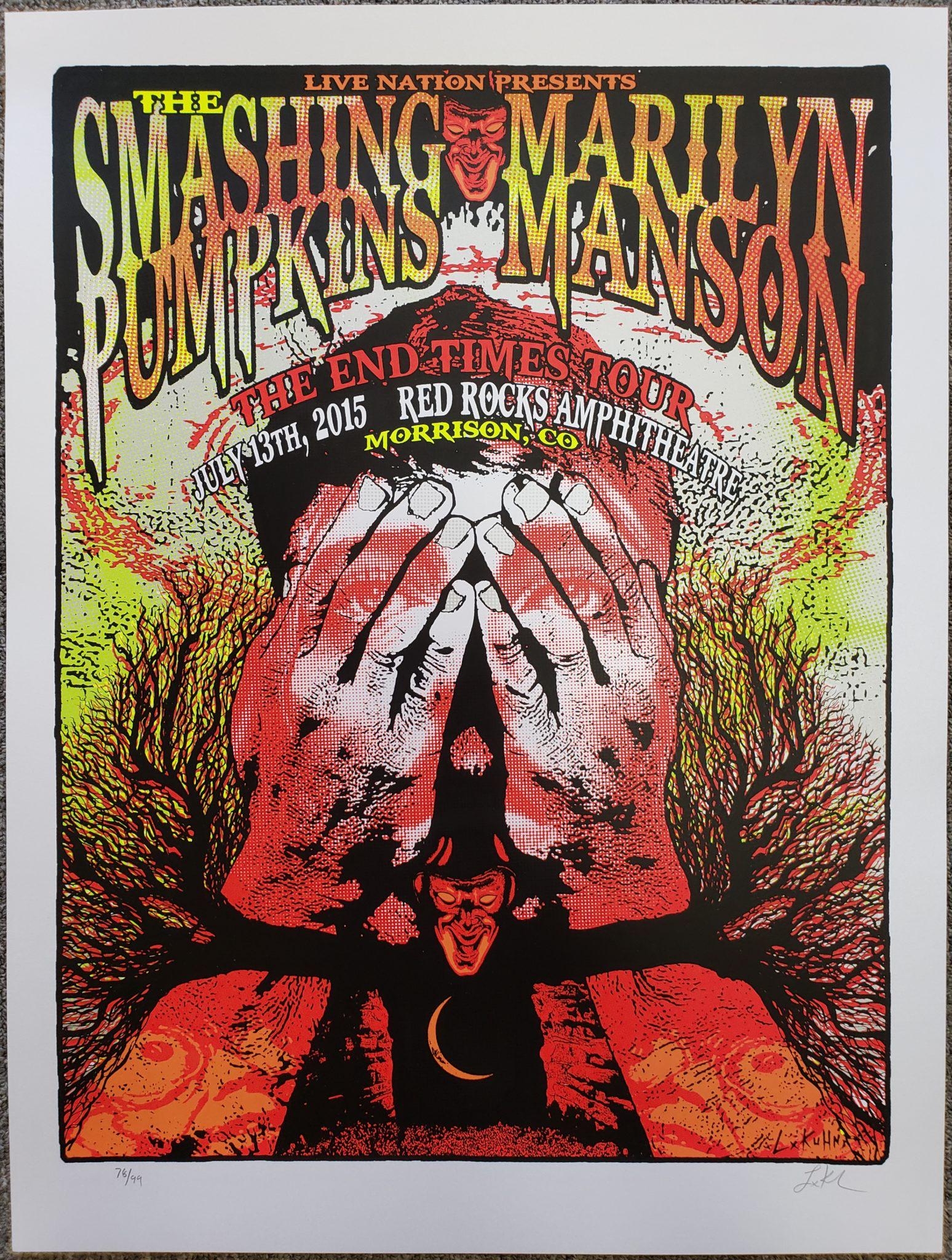 Vintage Marilyn Manson Poster - Etsy