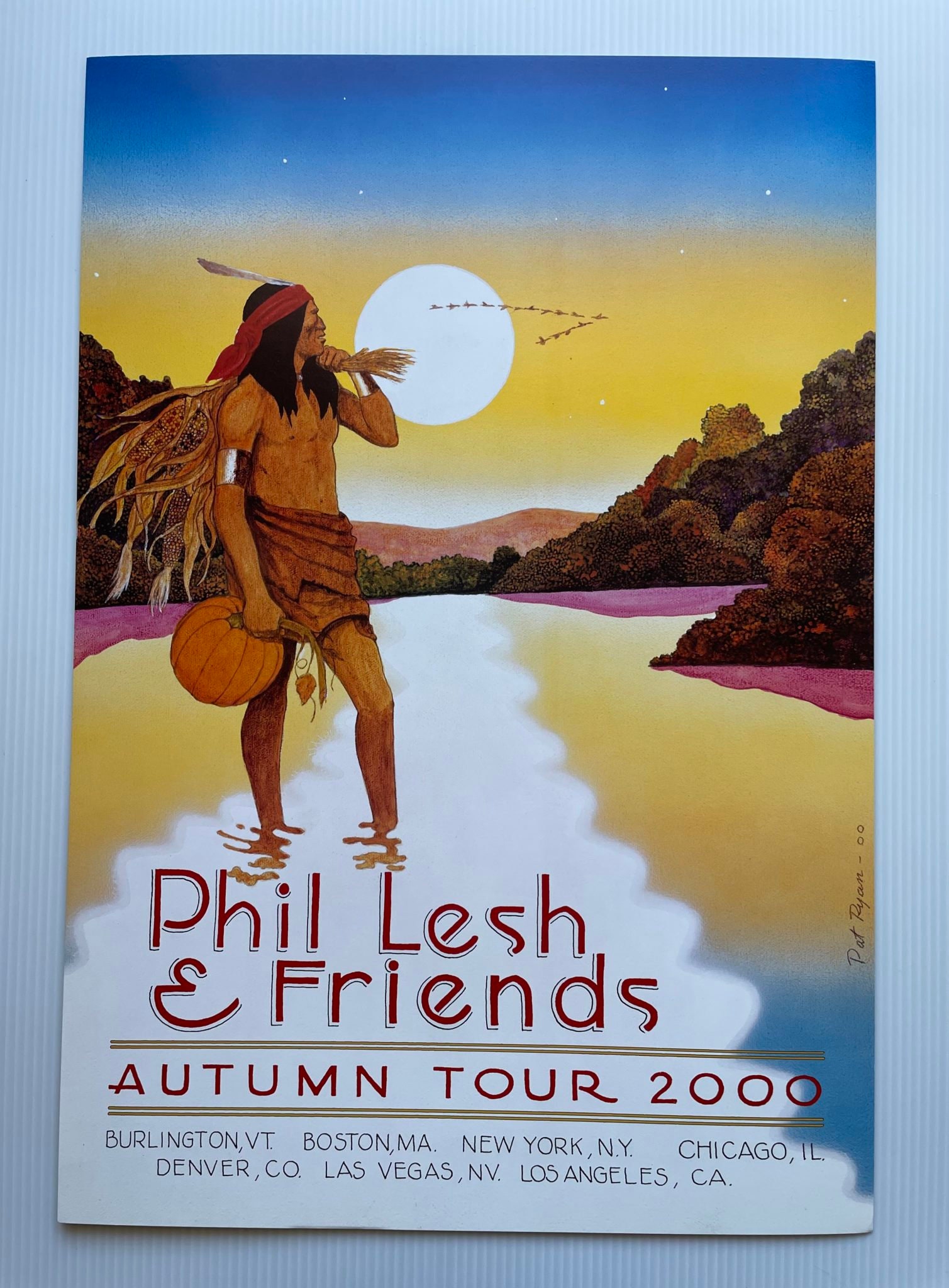 Phil Lesh Concert Poster 2000 Vintage Poster Print Aesthetic Music Art