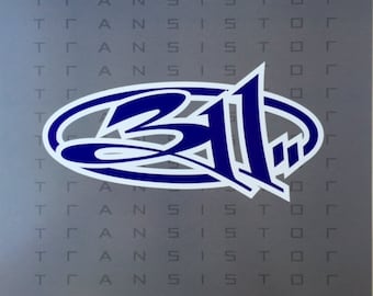 311 Album Flat Transistor Capricorn Records Set of 2 Vintage Pop