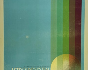 Carteles del concierto de LCD Sound Systems 2010 F-1062 Fillmore