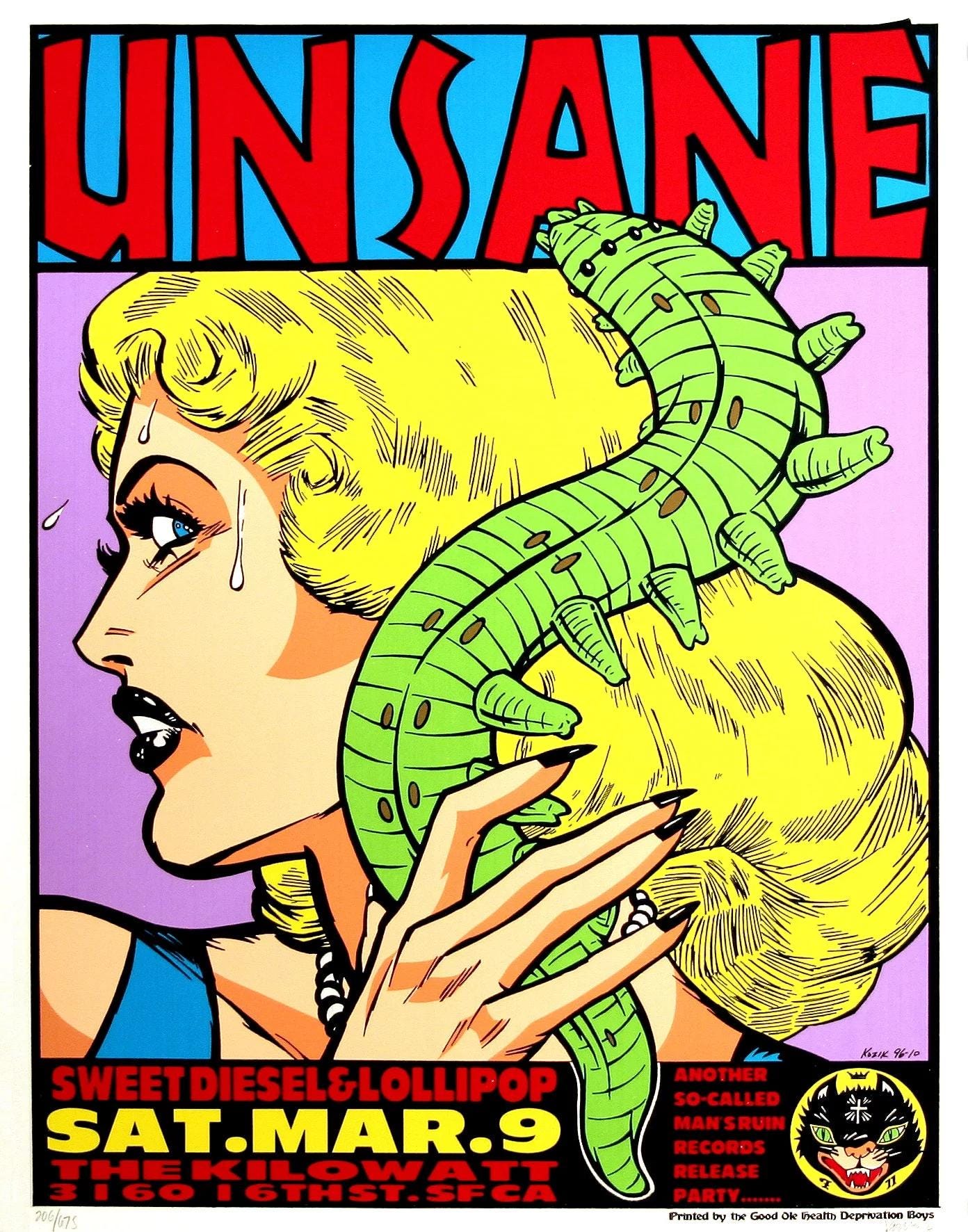 Frank kozik poster - Etsy 日本