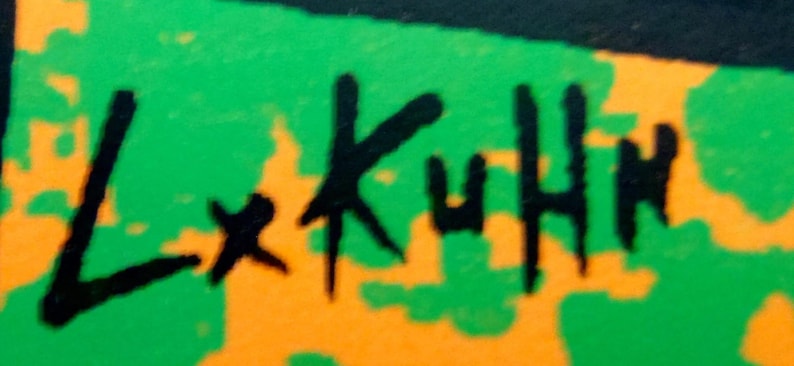 Horrorpops Poster w/ The Briefs & Left Alone 2006 Concert