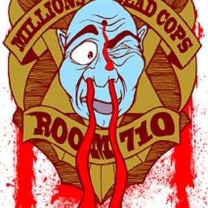 Millions of Dead Cops Concert Poster 2009