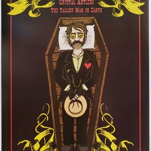Two Gallants Concert Poster 2008 F-982  Vintage Fillmore poster print - aesthetic music art for home and office wall decor.