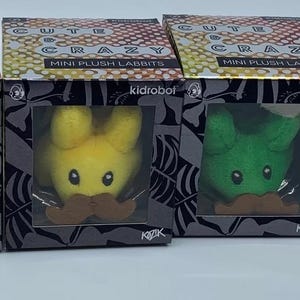 Cute & Crazy Labbit Rainbow Kozik Bundle Kidrobot
