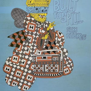 Póster del concierto "Builded to Spill" 2018 F-1552 Fillmore