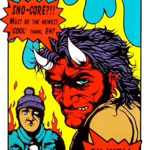 Clarke Nova Concert Poster San Fransisco 1996 / Frank Kozik