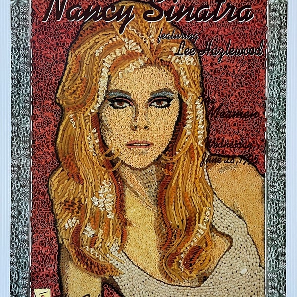 Nancy Sinatra Concert Poster 1995 F-194 Fillmore