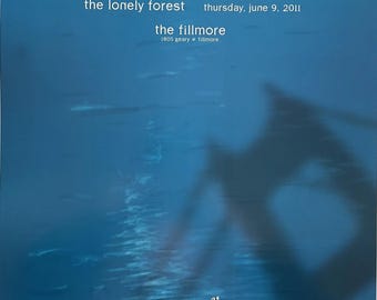 Póster del concierto de Death Cab for Cutie 2011 F-1109 Fillmore