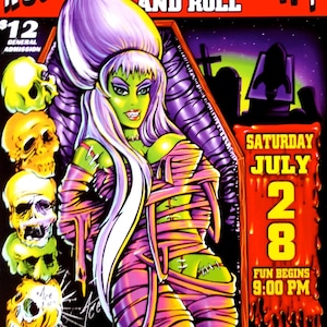 Rocket From The Crypt Concert Poster 2001